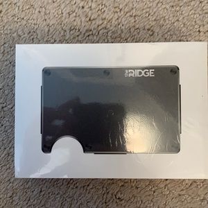 The ridge wallet - brand new in box (sealed) black